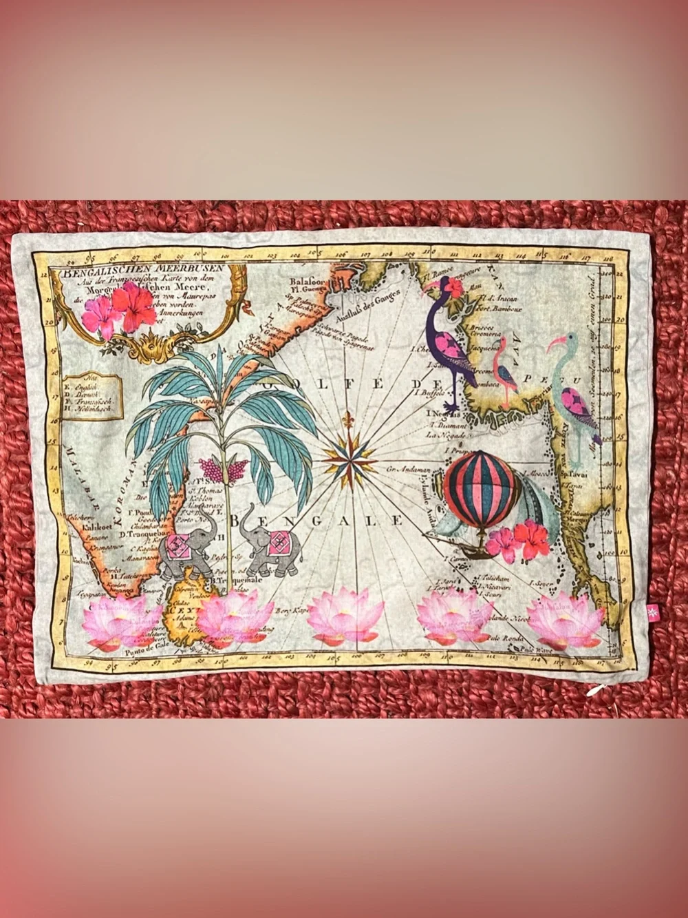Good Earth India Luxury Textile Pillow Cover Cotton Muslin Collection